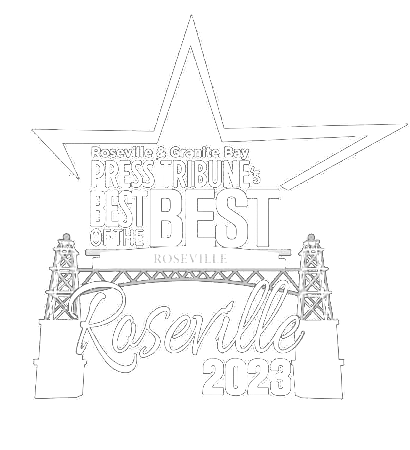 Roseville & Granite Bay Press Tribune's Best of the Best Roseville 2023 Logo